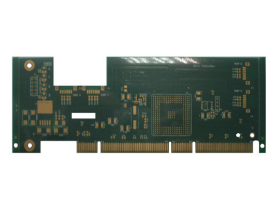 Eight layer impedance immersion gold finger board